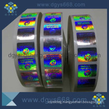 Roll Hologram Sticker with Bespoke Design Logo, Hologram Sticker